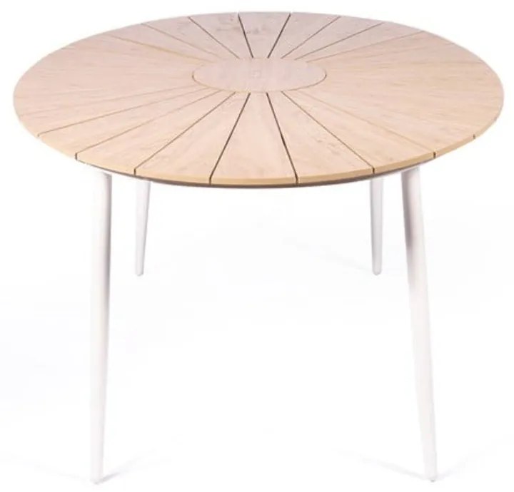 Tavolo da giardino con piano in legno d'arte, 190 x 115 cm Marienlist - Bonami Selection