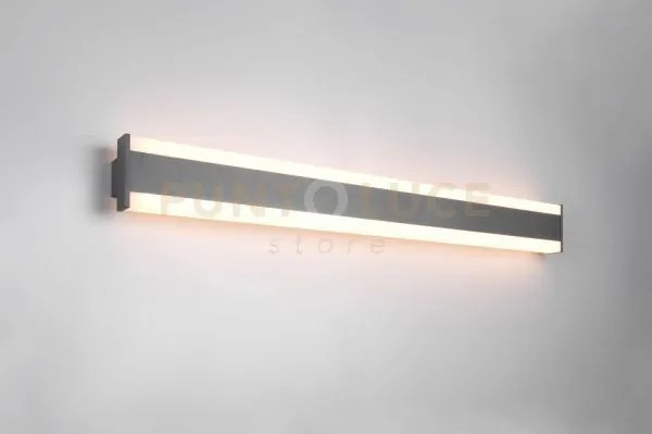 Dawson applique fascia da esterno alluminio antracite con regolazio...