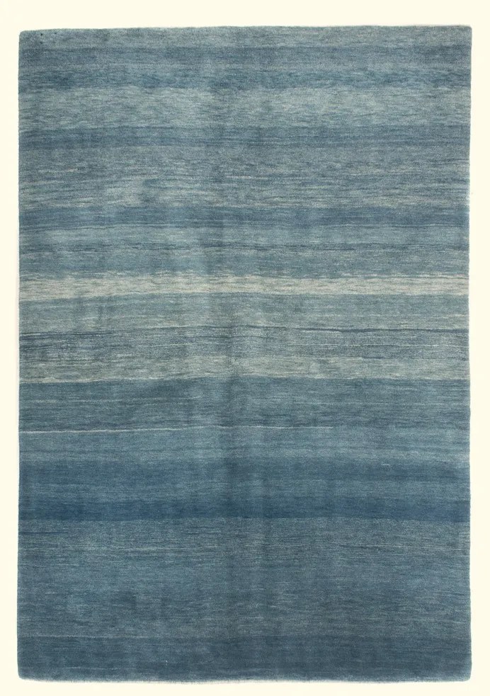 Gabbeh Tappeto 170 x 240 Blu (Iran) Annodato A Mano