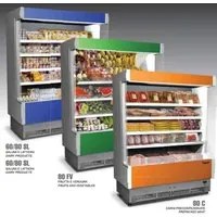 Espositore murale frigorifero frigo frutta verdura cm 208x80x204 RS9370