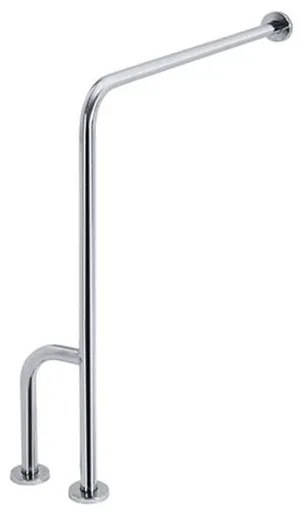 Barra di sostegno 23x89 cm in acciaio inox/argento