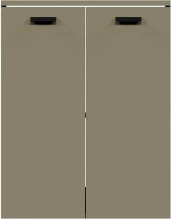 Mobile da bagno a terra L 60 x H 50x P 48 cm corda, 2 ante COLAVENE Alaqua