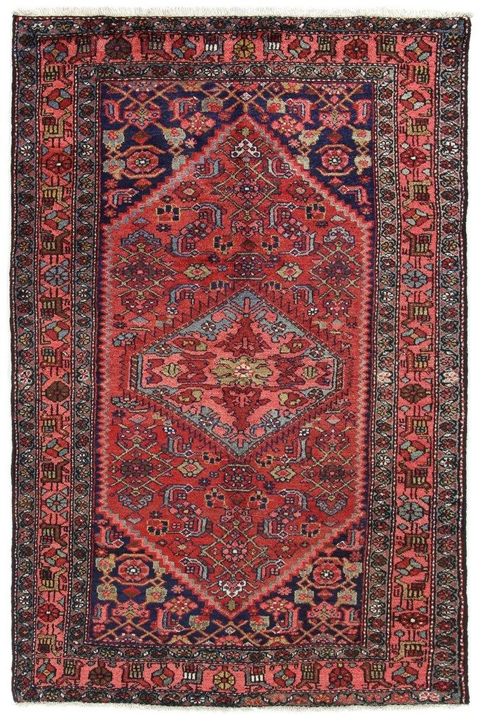 Senneh Tappeto 210 x 140 (Iran) Annodato A Mano