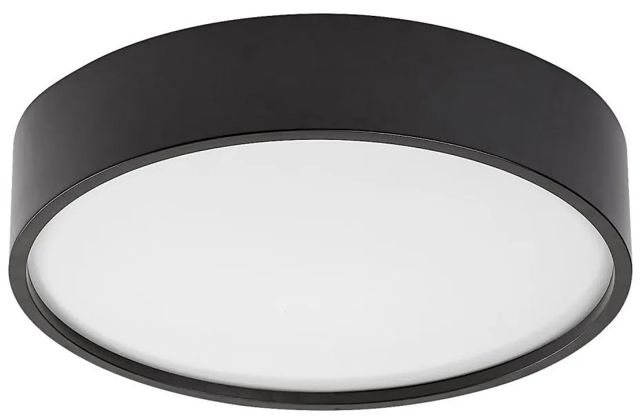 Rabalux 75009 - Plafoniera LED LARCIA LED/18W/230V IP44 4000K nero