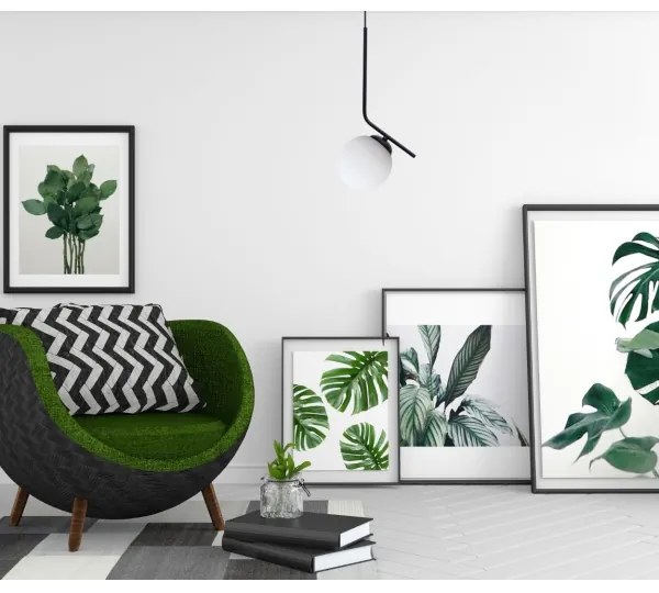 Lampadario a sospensione con filo FIRA 1xE27/60W/230V nero