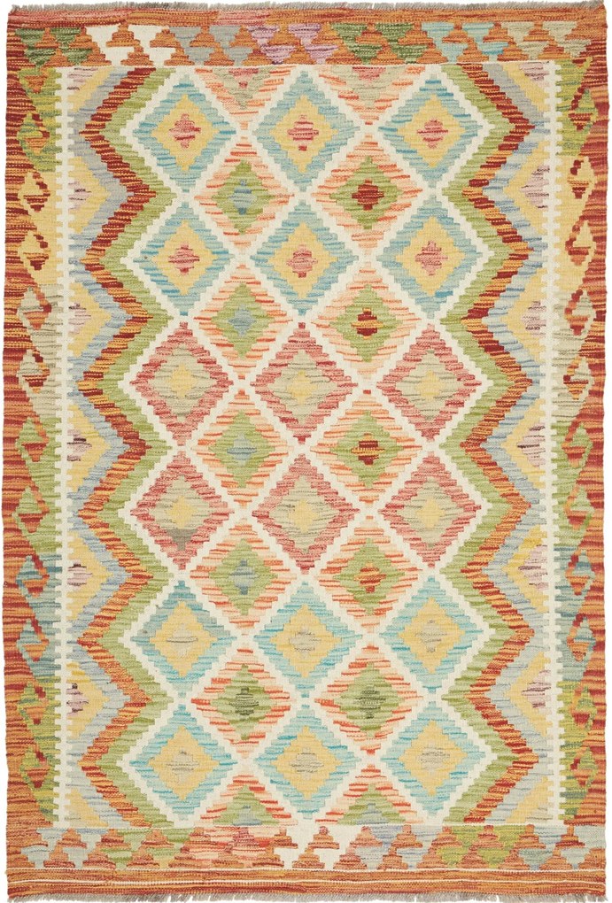 Kilim Tappeto 180x120 (Pakistan) Tessuto A Mano