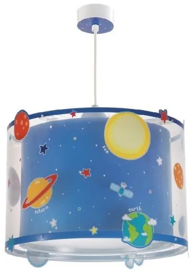Dalber D-41342 - Lampadario per bambini PIANETI 1xE27/60W/230V