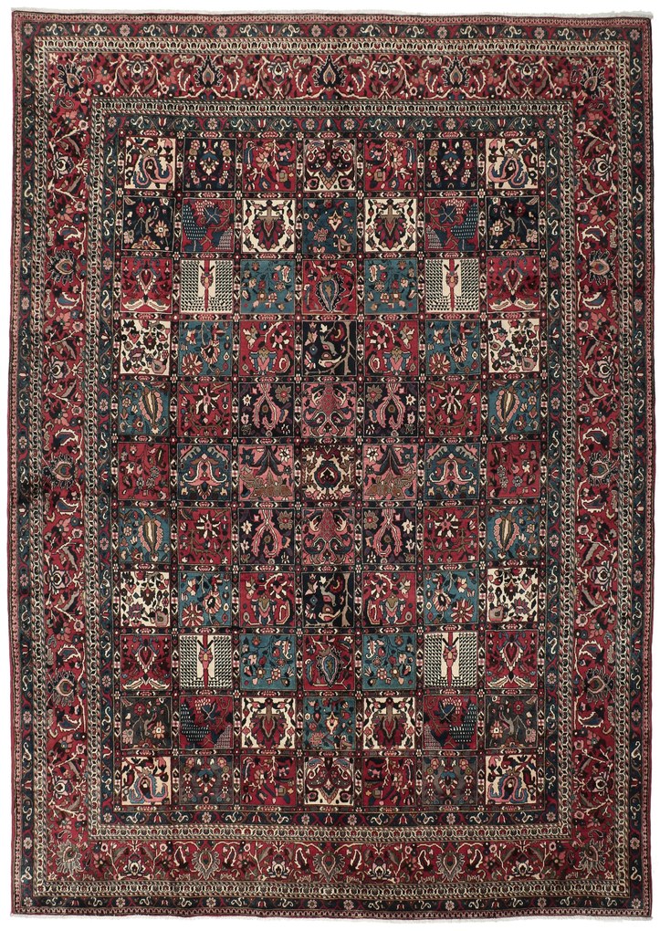Bakhtiar Tappeto persiano 420x310 (Iran) Annodato A Mano