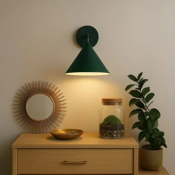 Lampada da parete CAPITAL 1xGX53/15W/230V verde