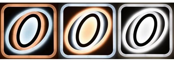 Ecolite WALP7135-70W/LED - Plafoniera LED dimmerabile LED/70W/230V + Telecomando