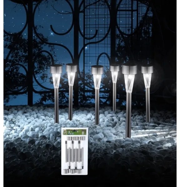 Globo 3386-6 - SET 6x Lampada solare LED LED/1,2V IP44