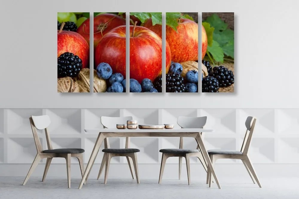 Quadri 5 pezzi – Raccolto autunnale