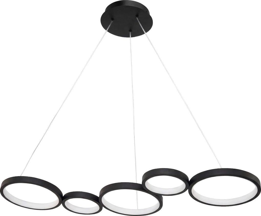 LAMPADA A SOSPENSIONE DA SOFFITTO APP1923-CP BLACK