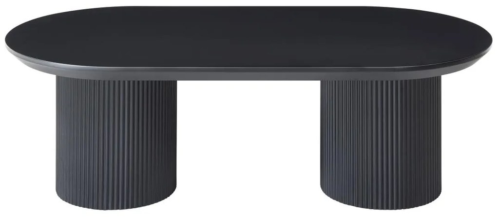 Tavolino in MDF Nero  - LORIMILA