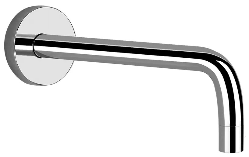 Bocca lunga vasca a parete con attacco Cromo Via Tortona 38783 Gessi