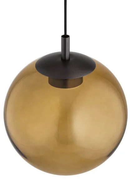 Argon 8831 - Lampadario a sospensione con filo SACRAMENTO 1xGX53/8W/230V marrone/fumé