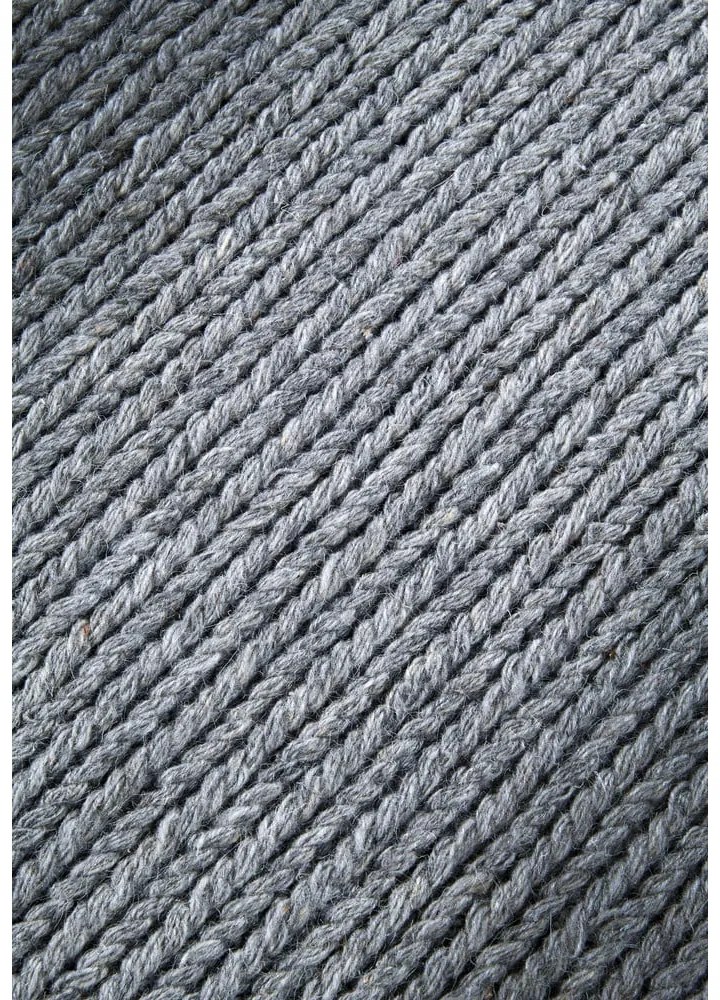 Tappeto grigio in lana tessuto a mano 60x90 cm Francois - Villeroy&Boch