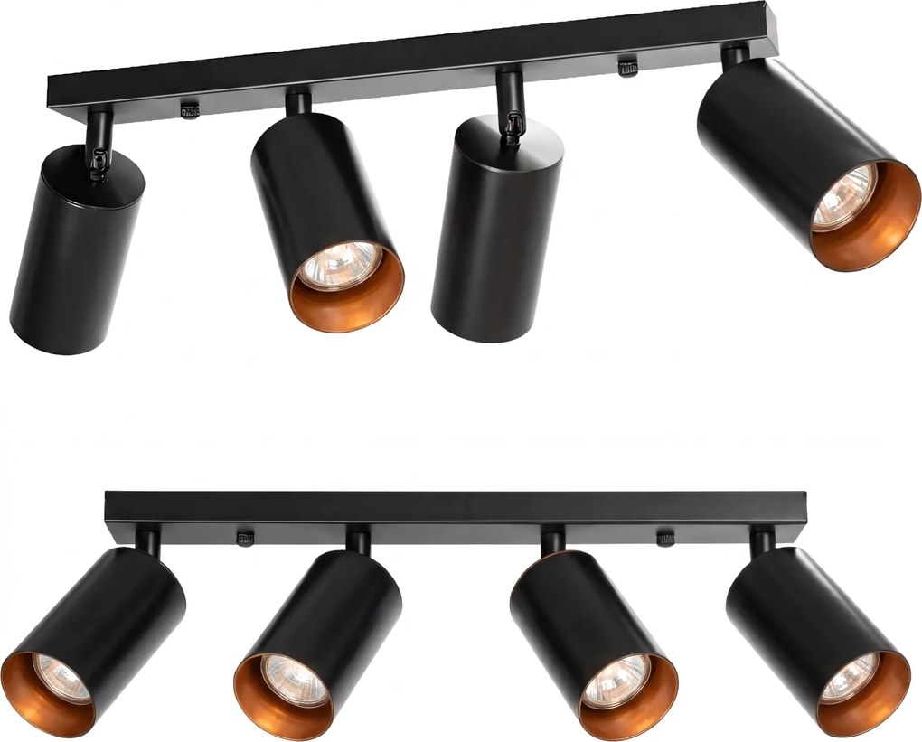 LAMPADA DA SOFFITTO / PARETE RIFLETTORE SPOT APP940-4C