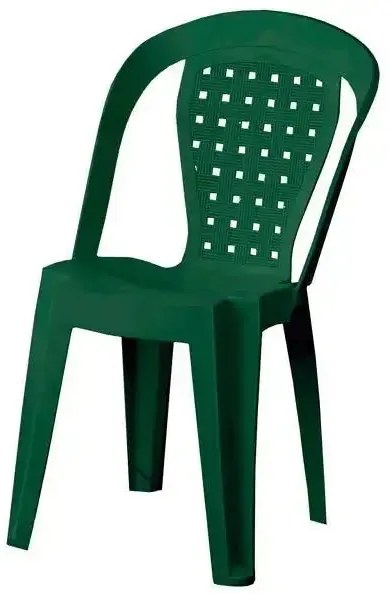 Sedia bistrot antiscivolo tre colori, VERDE