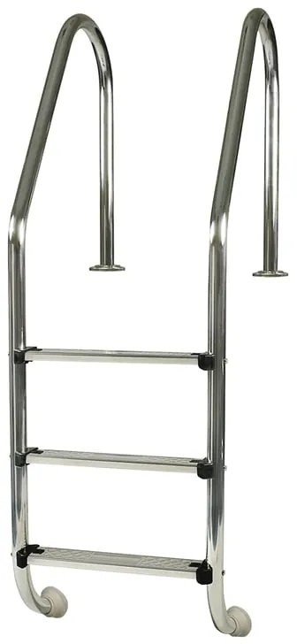 Scaletta per piscina interrata in inox Gre 40110 3 gradini 154 cm