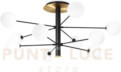 Cosmopolitan lampadario da soffitto 10 luci attacco g9 lampadine in...