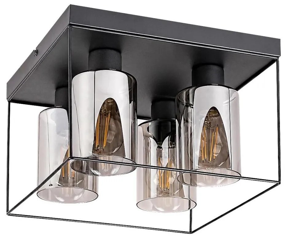 Rabalux 71034 - Plafoniera CHADWICK 4xE27/25W/230V