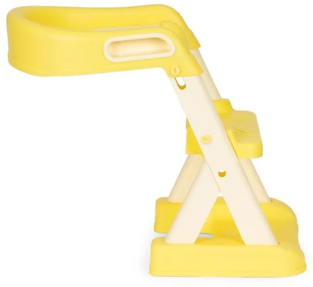 Sgabello per bambini con gradini - giallo