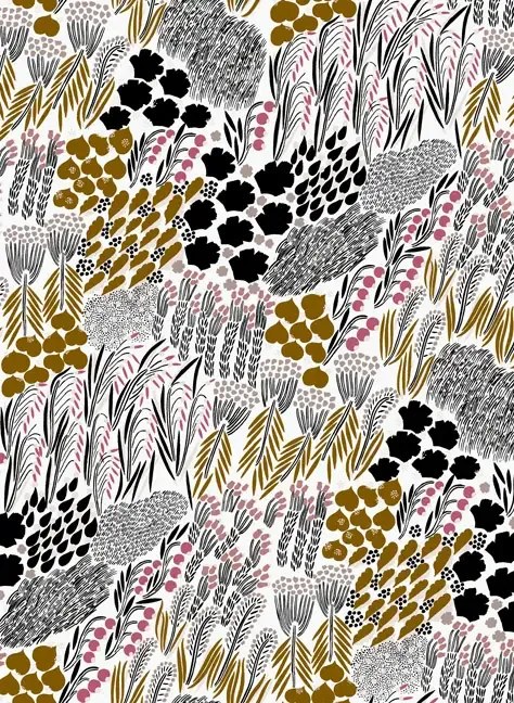 Marimekko Carta da parati Pieni Letto - 25146