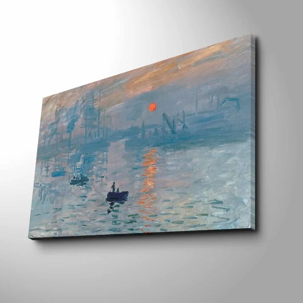 Dipinto - riproduzione 70x45 cm Claude Monet - Wallity