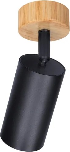 Brilagi - Faretto SELE 1xGU10/30W/230V nero/finitura rovere