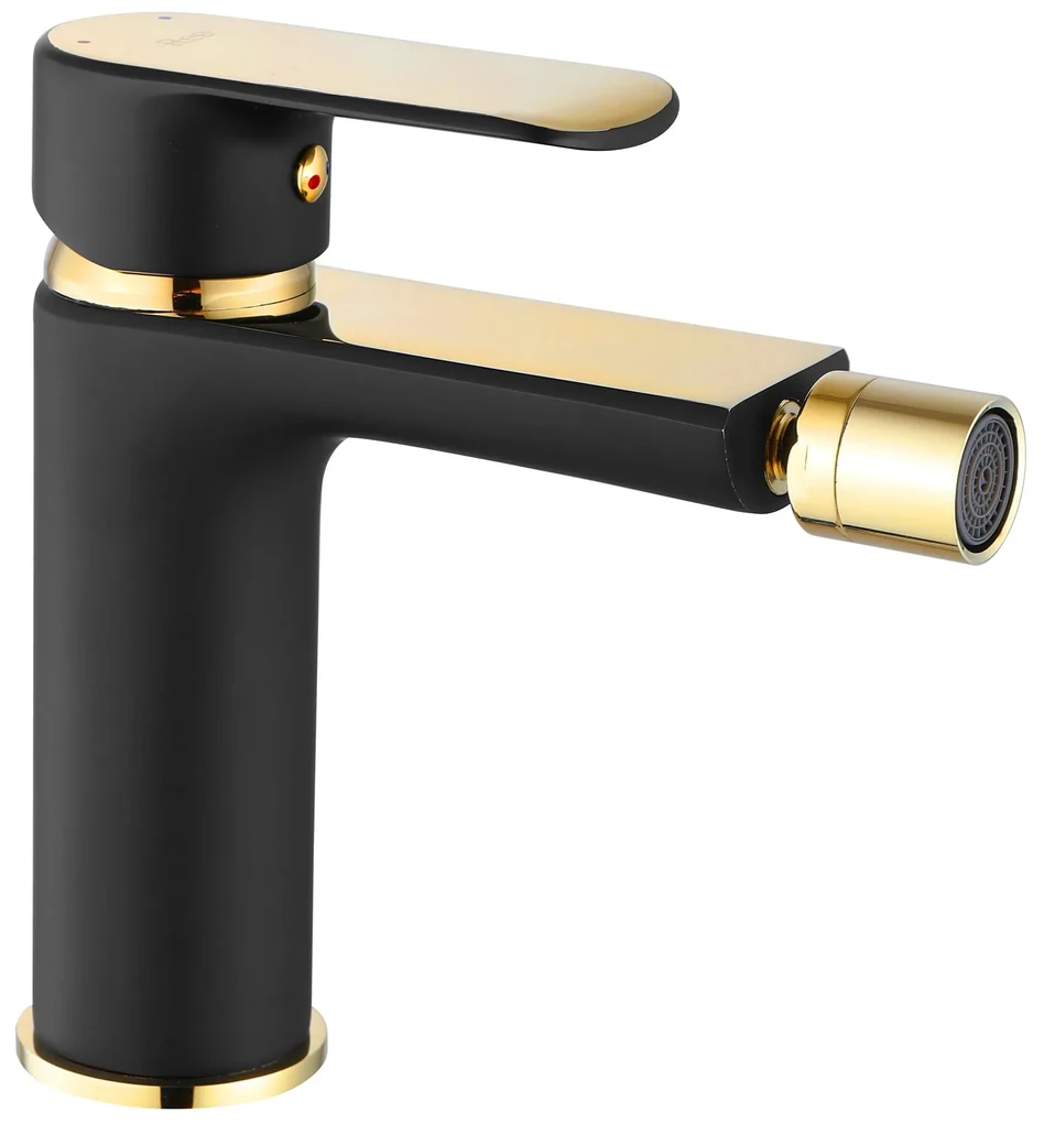 Rubinetto da bidet Rea Bloom Black gold