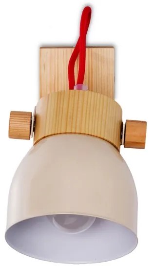 Luce Spot da parete VIANA 1xE27/60W/230V