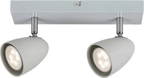 Rabalux 73018 - Faretto PERICO 2xGU10/5W/230V bianco