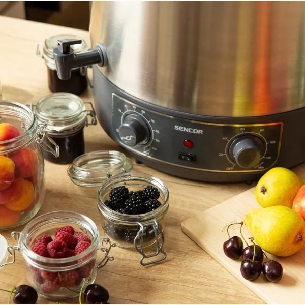 Sencor - Pentola per conserve 27 l 1800W/230V acciaio inox/grigio