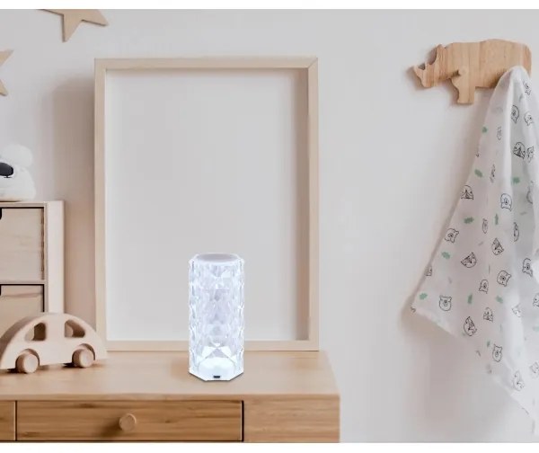 Globo 28071K - Lampada da tavolo LED RGB ricaricabile GIXI LED/0,6W/3,7V 500mAh