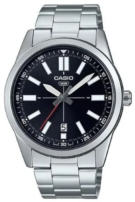 Orologio Uomo Casio COLLECTION Nero Argentato (Ø 41 mm)