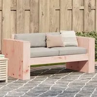 Divano da Giardino 2 Posti 134x60x62 cm Legno Massello Douglas 832372