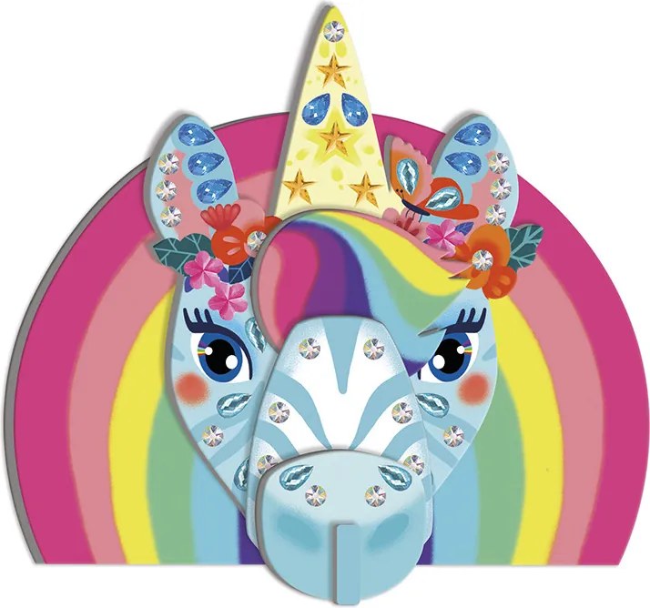 Atelier per bambini XXL - Multiattività 6 Decorazioni Arcobaleno Fai-Da-Te