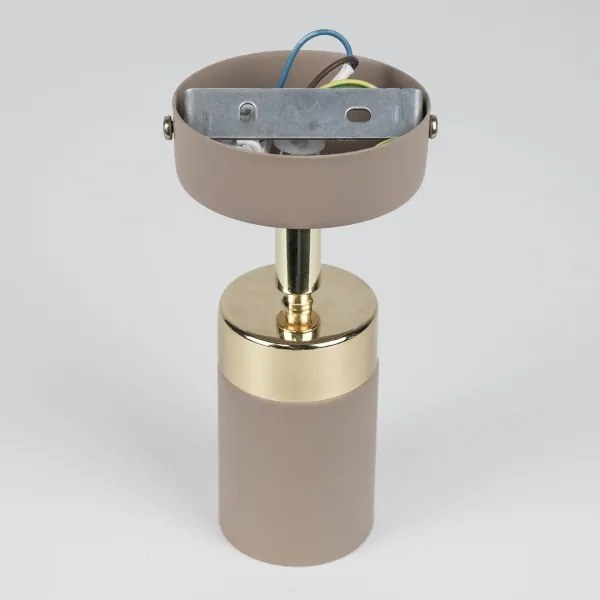 Brilagi - Faretto da parete POKER 1xGU10/25W/230V beige