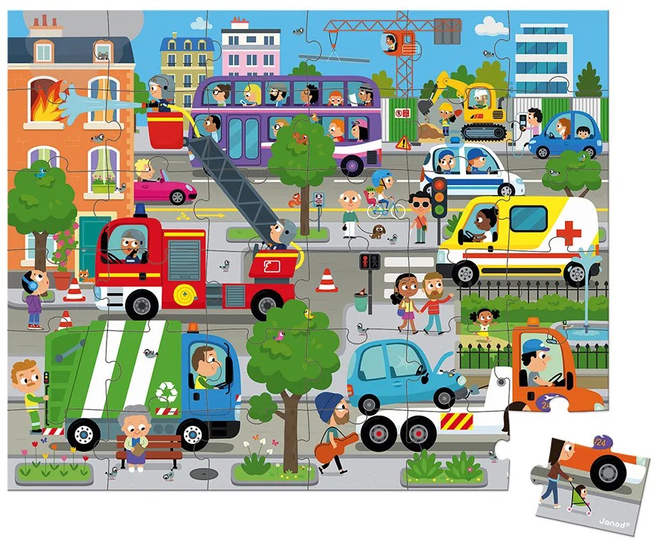 Puzzle città - 36 pezzi