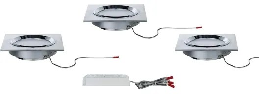 Paulmann 92696 - SET 3xLED/8W Lampada da incasso dimmerabile DICE 230V