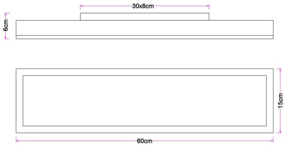 Globo 416080WD - Plafoniera LED DORO LED/18W/230V
