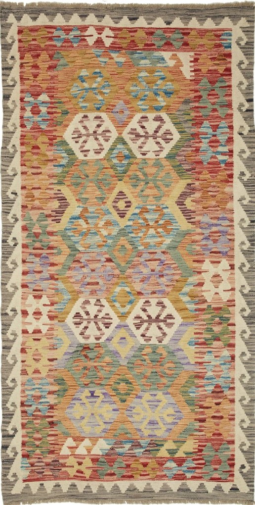 Kilim Tappeto 100 x 200 (Pakistan) Tessuto A Mano