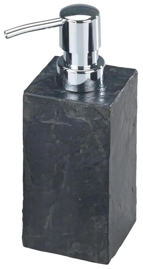 WENKO 17921100 - Dispenser per sapone SLATE ROCK 250 ml antracite