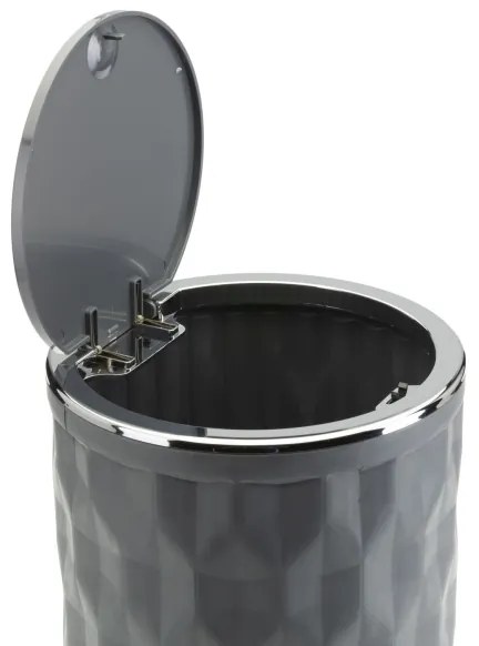 Set da bagno REINA 5 pz antracite/cromo