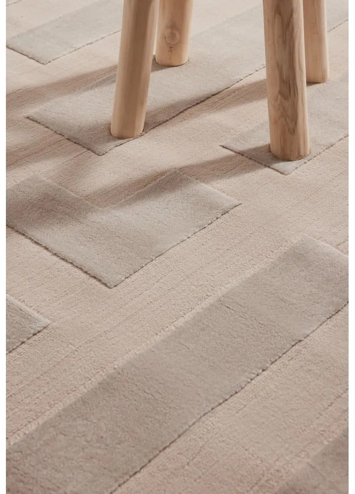 Tappeto beige 160x235 cm Perles Onyx – Elle Decoration