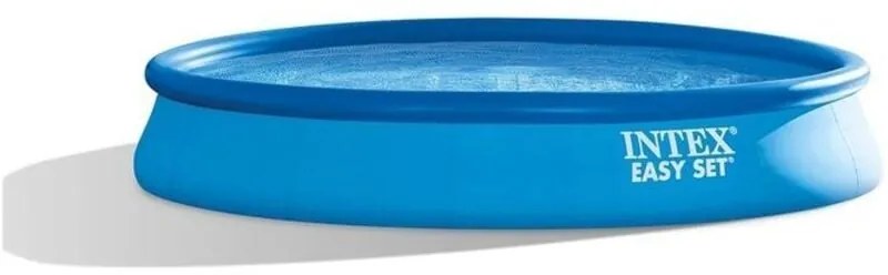 Intex - 28158NP – Piscina Fuori Terra Easy Set Rotonda, Pompa Filtro 2006 L/h, 9729 l, pvc, Azzurro, 457x84 cm