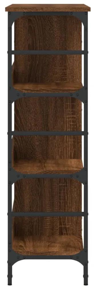 Credenza rovere marrone 102x32x103,5 cm in legno multistrato