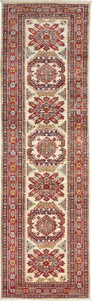 Kazak Tappeto orientale 80x270 Beige (Pakistan) Annodato A Mano