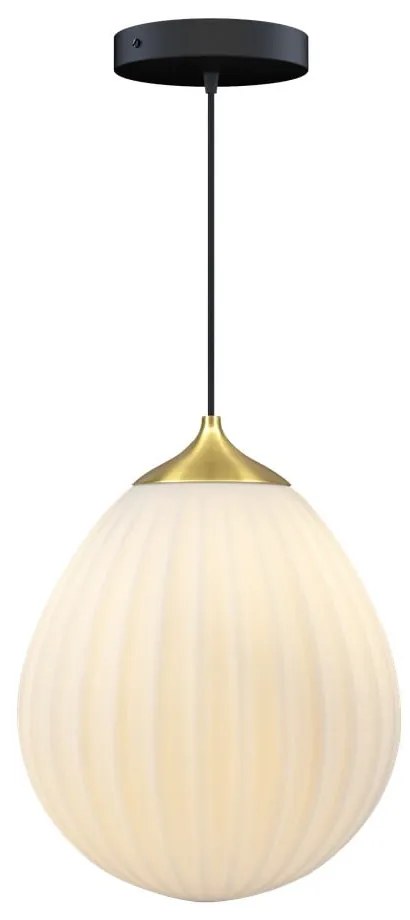 Paralume in bianco-oro ø 27 cm Around the World Medium - UMAGE